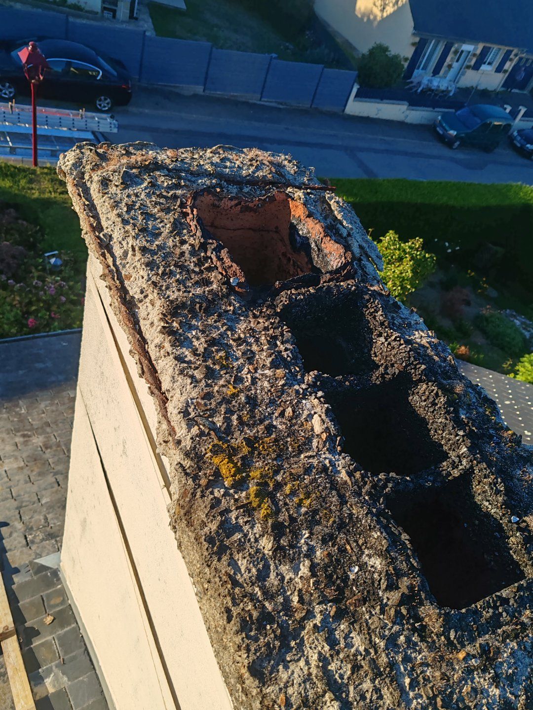 Avant — Rénovation cheminée